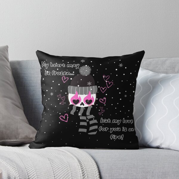 Item preview, Mi corazón puede estar congelado, ¡pero mi amor por ti está en llamas! designed and sold by Ani-Mode.