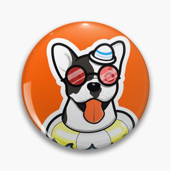 Item preview, Cheeky dog with life buoy designed and sold by tennstudio.