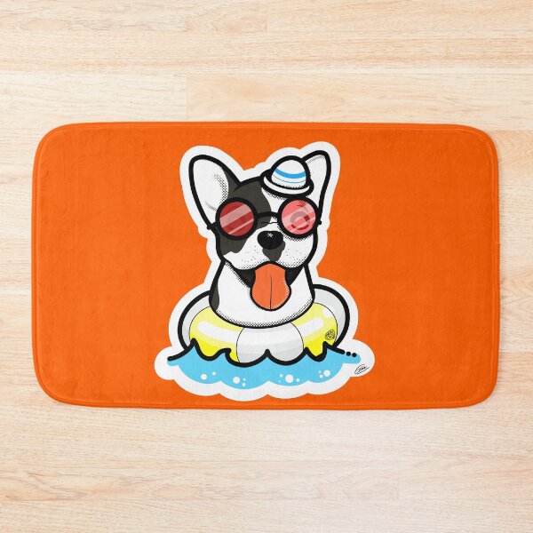 Item preview, Cheeky dog with life buoy designed and sold by tennstudio.