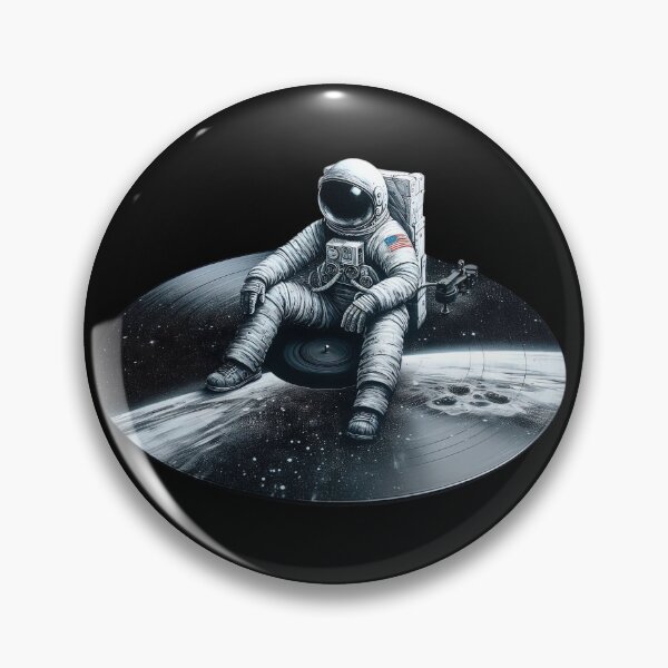 Item preview, Cosmic Sound Astronaut Space Art designed and sold by Retr0Tshirts.