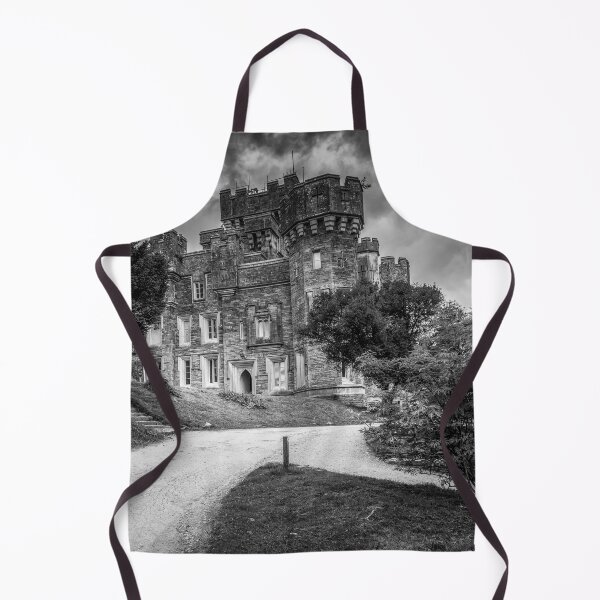 Item preview, Historic Wray Castle in Black and White under dramatic skies designed and sold by David Patterson.