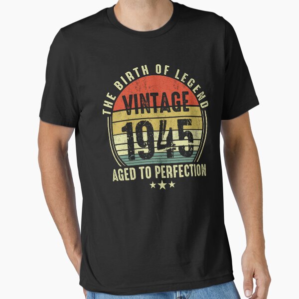 Item preview, Vintage 1945, 80th Birthday The Birth Of Legends designed and sold by FernaRoje.