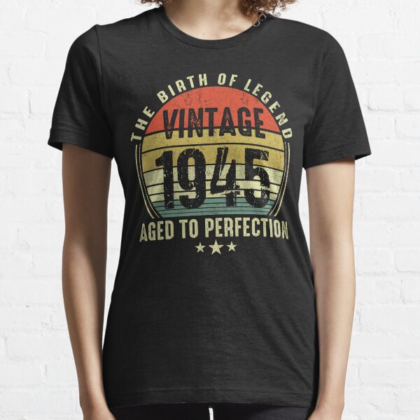 Item preview, Vintage 1945, 80th Birthday The Birth Of Legends designed and sold by FernaRoje.