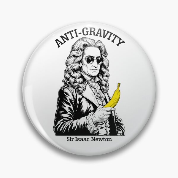 Item preview, Isaac Newton Anti Gravity Funny Physics Banana Science designed and sold by GrandeDuc.