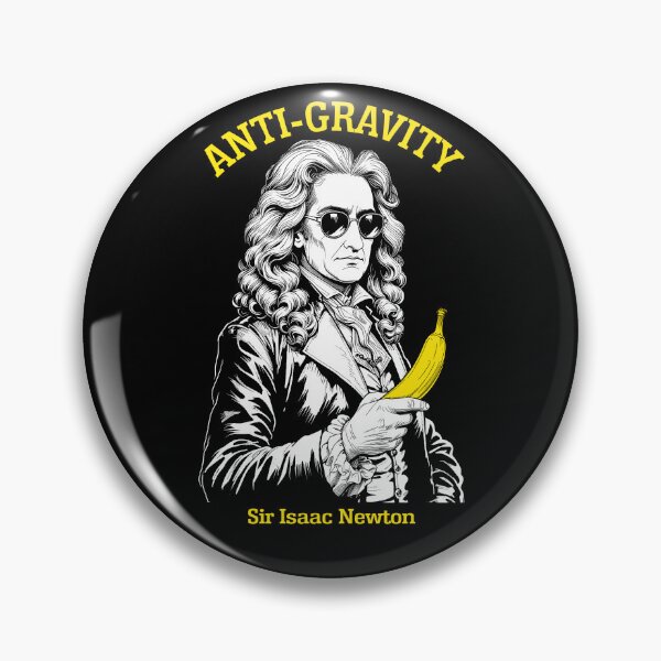 Item preview, Isaac Newton Anti Gravity Funny Physics Banana Science designed and sold by GrandeDuc.