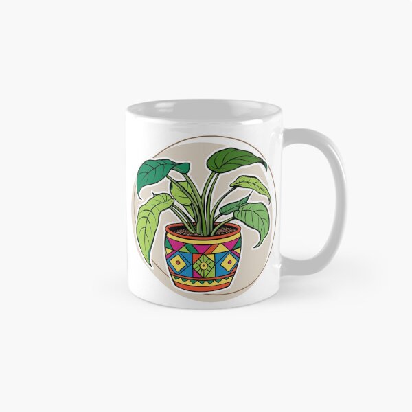 Item preview, Green Indoor House Plant Round Sticker designed and sold by colorleafz.
