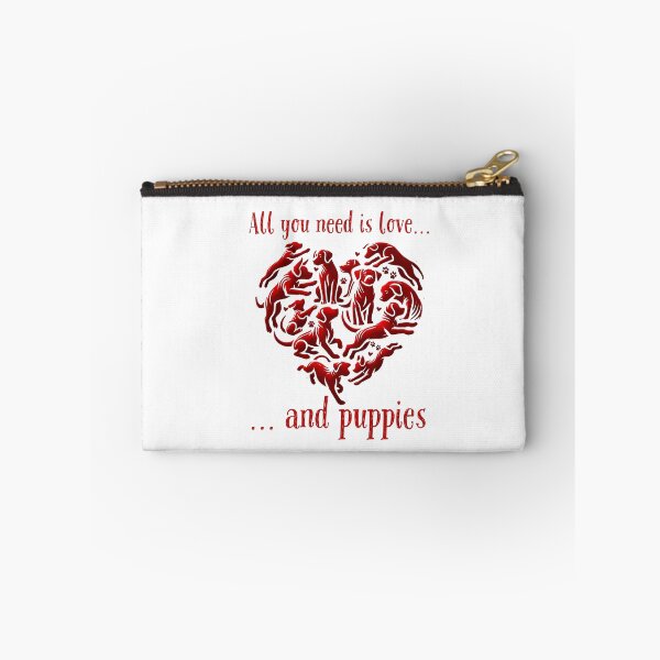 Item preview, All You Need Is Dog Valentines Puppy Heart Shirt, Puppy Dog Love Valentines  designed and sold by The Art of Kkatarynka.