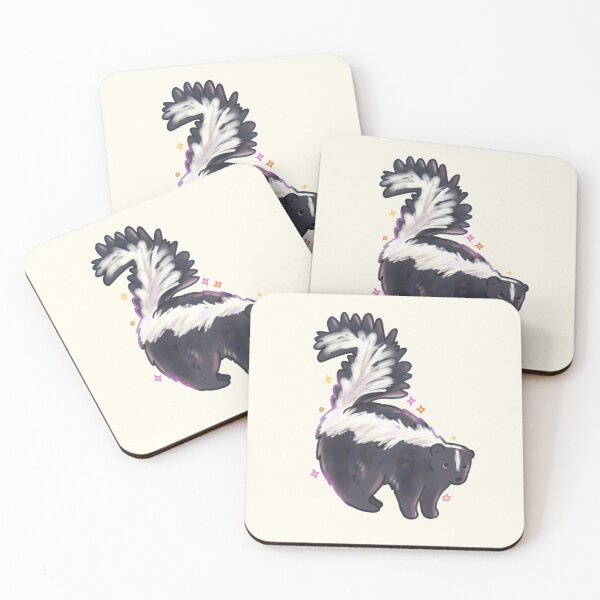 Item preview, skunk designed and sold by Mayarartsy.