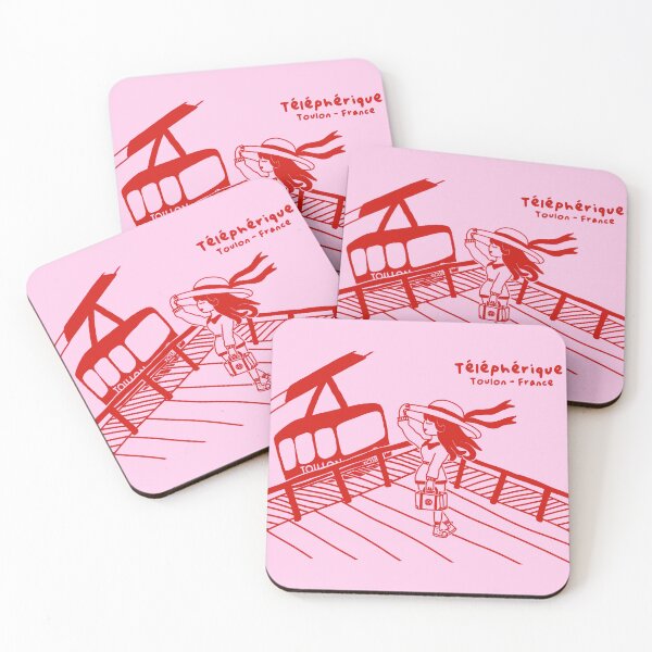 Item preview, Toulon Cable Car in France - Vintage Travel designed and sold by petiteToulon.