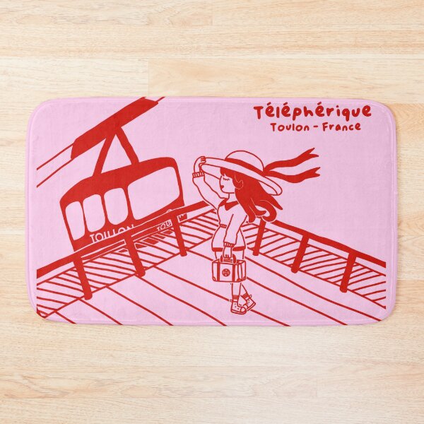 Item preview, Toulon Cable Car in France - Vintage Travel designed and sold by petiteToulon.