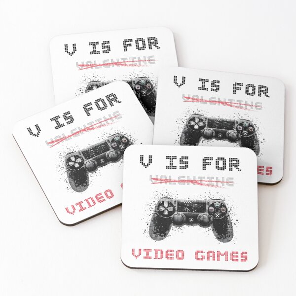 Item preview, V is for Video Games designed and sold by toriodesigns.