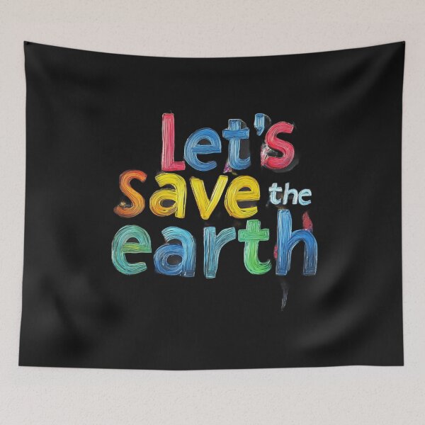 Item preview, save the earth 1 designed and sold by ARTistCyberello.