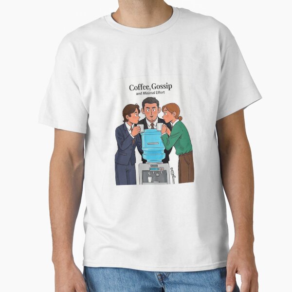 Vista previa del artículo con la obra «Humor de oficina - Camiseta», diseñado y vendido por aulros.