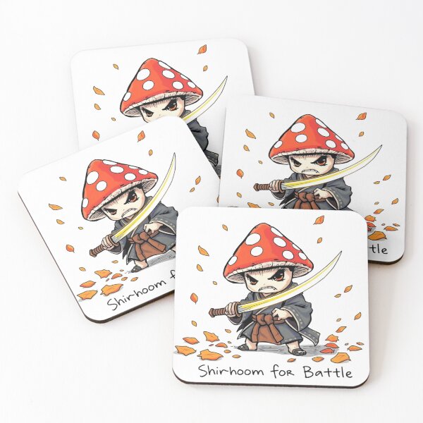 Item preview, Mushroom Holding a Sword Saying "Shroom for Battle" designed and sold by enerjik.