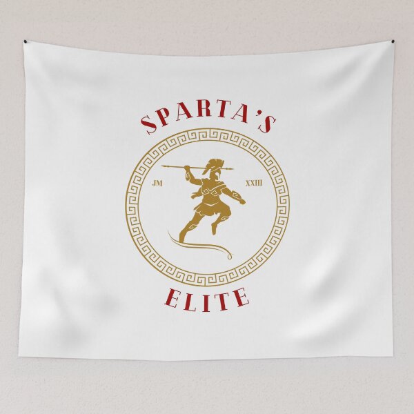 Item preview, Sparta's Elite Round Logo designed and sold by Limitless Design Studio.