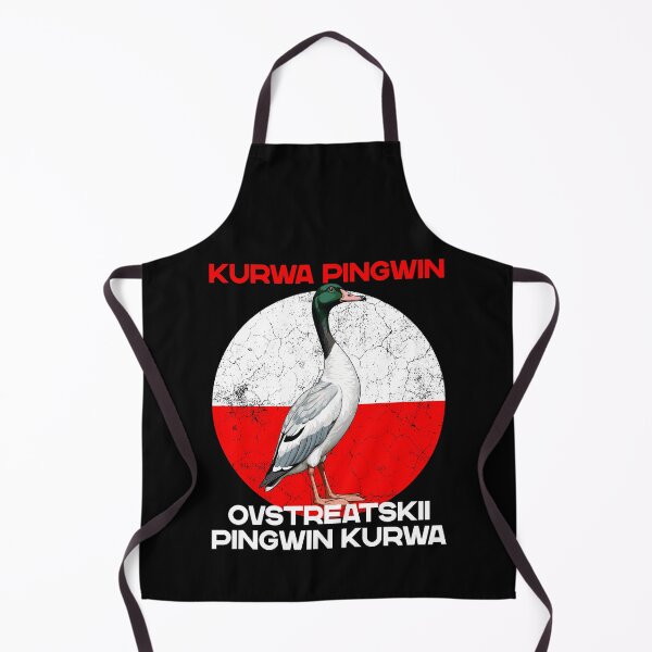 Item preview, Pingwin Kurwa Polish Meme Funny Saying designed and sold by LuminOrb.