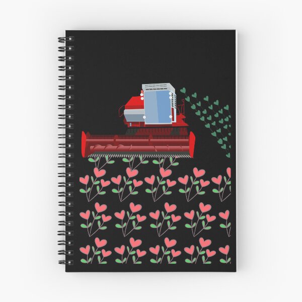 Item preview, An agricultural combine harvester cutting hearts for boy who likes combine and agricultural machines for farmer designed and sold by MegiSmile.