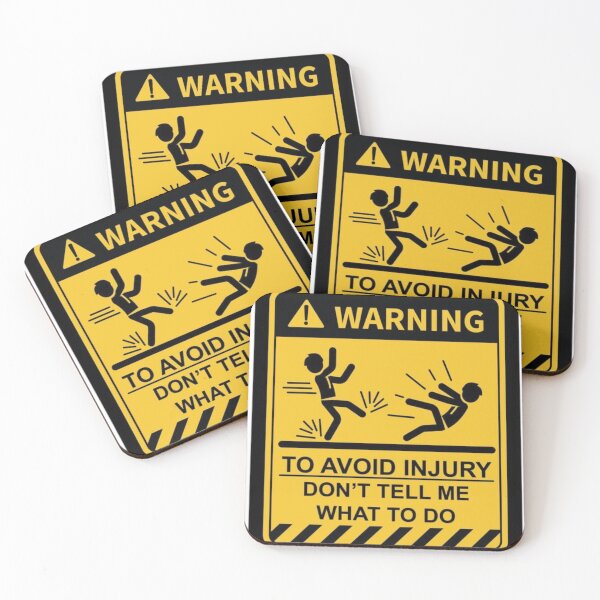 Item preview, Don't tell me what to do Humor Graphic Sticker designed and sold by socialarmour.