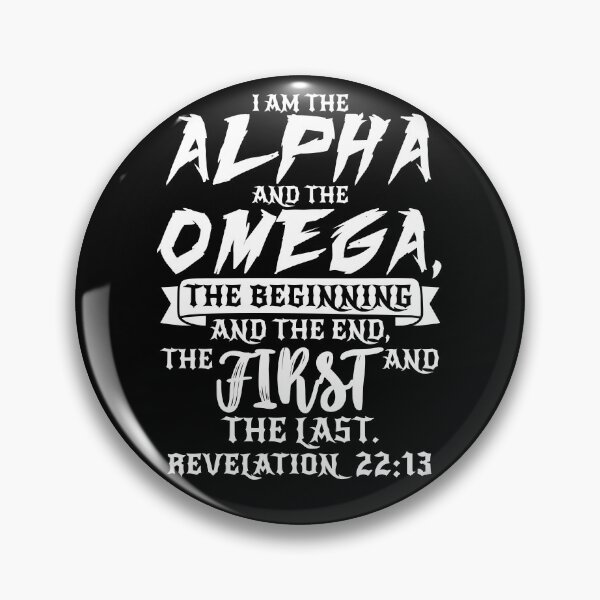Artikelvorschau, Offenbarung 22:13 Ich bin das Alpha und das Omega entworfen und verkauft von plushism.