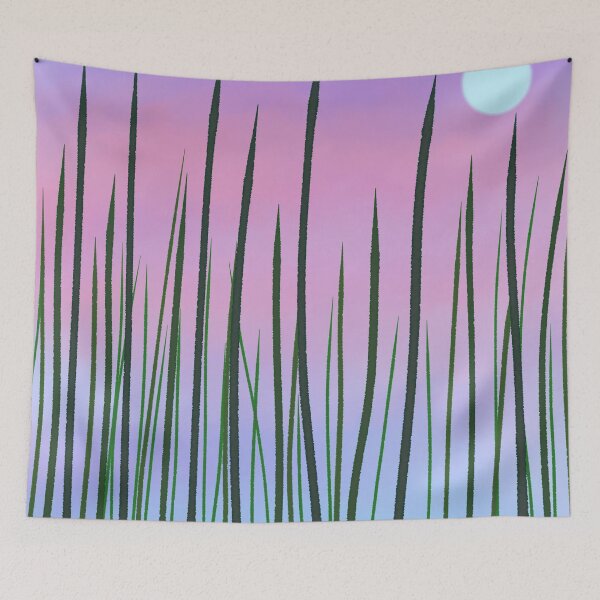 Item preview, Soft Early Spring Sunset and Full Moon  designed and sold by JaygiesDesign.