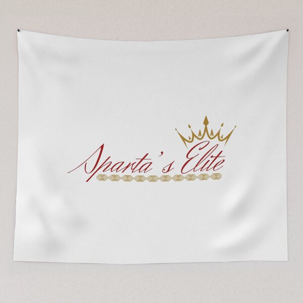 Item preview, Sparta's Elite Script Writing Logo designed and sold by Limitless Design Studio.