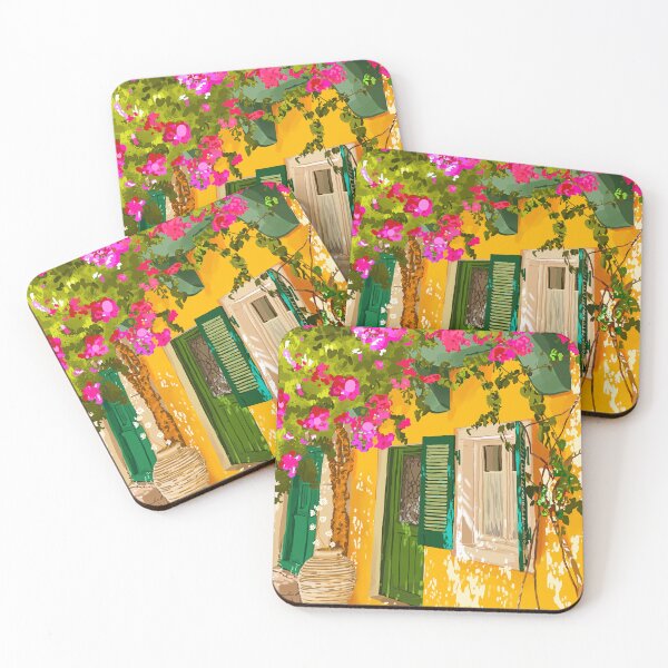 Item preview, Living in the Sunshine. Always. | Summer Exotic Travel Architecture | Italy Sicily Boho Buildings designed and sold by 83oranges.com.