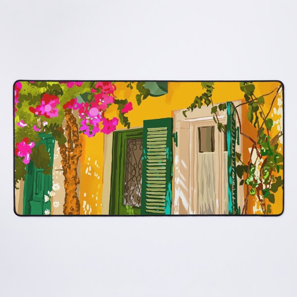 Item preview, Living in the Sunshine. Always. | Summer Exotic Travel Architecture | Italy Sicily Boho Buildings designed and sold by 83oranges.com.