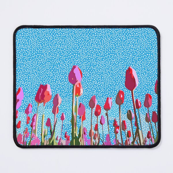 Item preview, Tiptoe through the tulips with me #graphicdesign designed and sold by 83oranges.com.