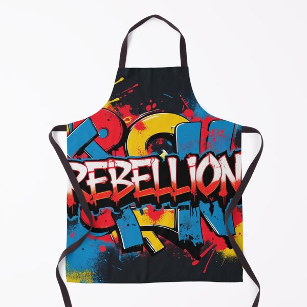 Item preview, Rebellion Graffiti Street Art - Urban Typography Design designed and sold by TopUpDesign.