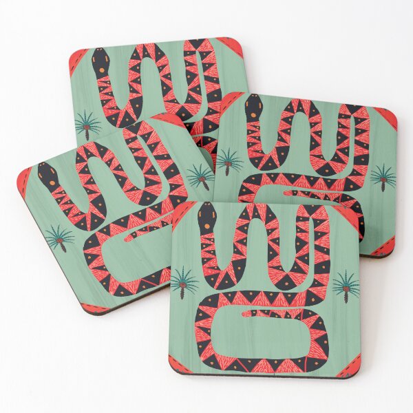 Item preview, Snake  Boho indian Floral Nature-Inspired Serpent Art designed and sold by Arctic frame studio.