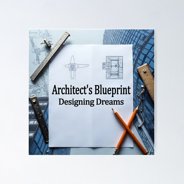 Item preview, Architect's Blueprint designed and sold by Jirakit789.