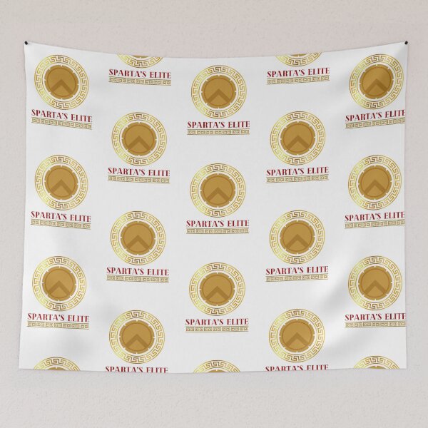 Item preview, Sparta's Elite Shield Logo designed and sold by Limitless Design Studio.