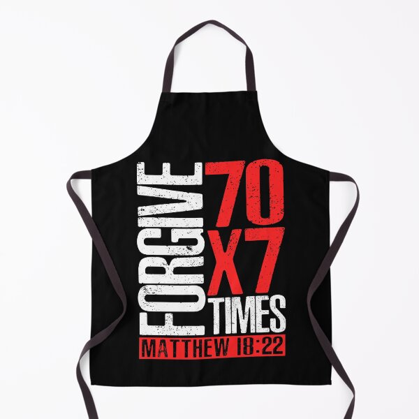 Item preview, Forgive 70 x 7 Times - Matthew 18:22 designed and sold by plushism.