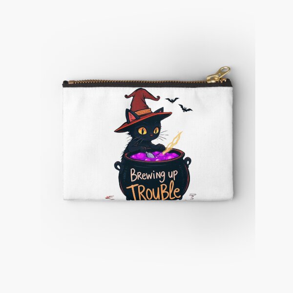 Item preview,  Witch Cat Brewing Up Trouble designed and sold by enerjik.