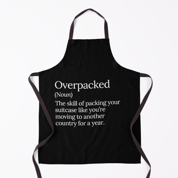 Item preview, Overpacked Suitcase Packing Skill Design designed and sold by MuzamilAhmed.