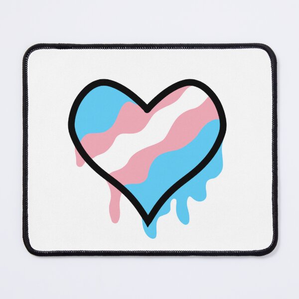 Item preview, Dripping Trans Heart designed and sold by TaraMade.