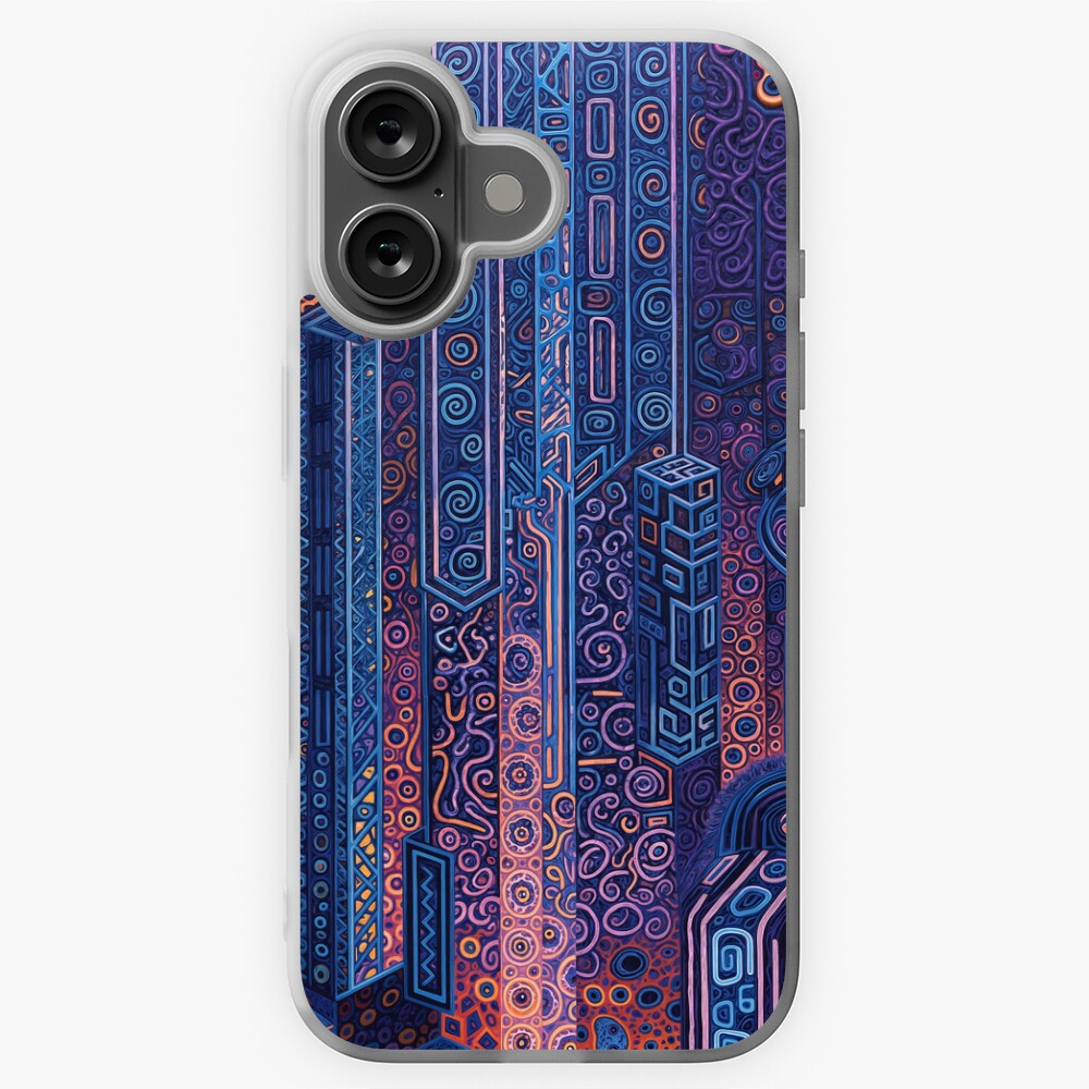 Aperçu de l'œuvre Coque souple iPhone créée et vendue par oduchossoir.