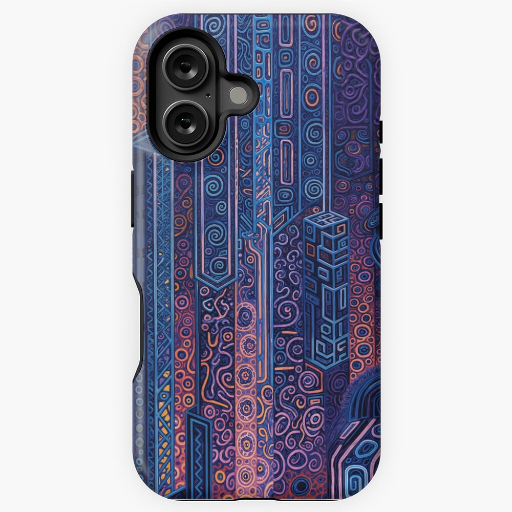 Aperçu de l'œuvre Coque antichoc iPhone créée et vendue par oduchossoir.