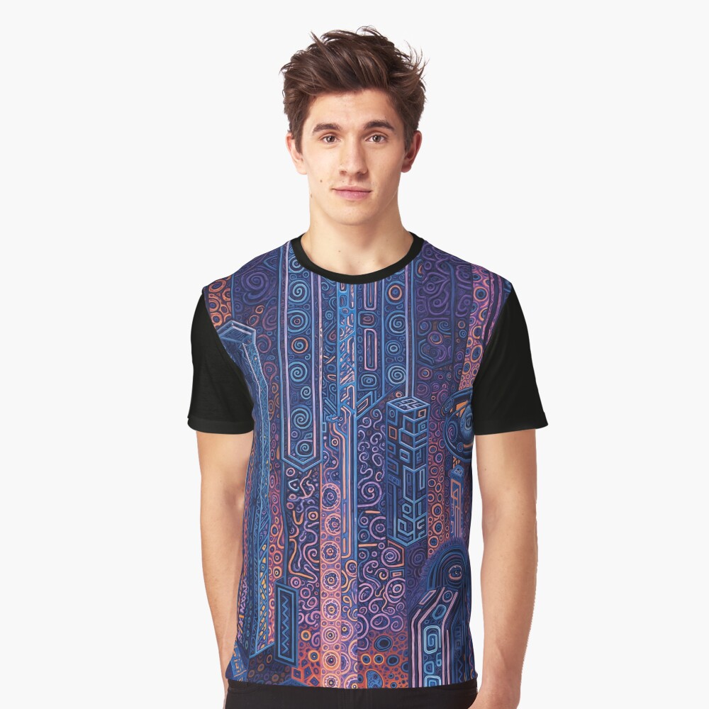 Aperçu de l'œuvre T-shirt graphique créée et vendue par oduchossoir.
