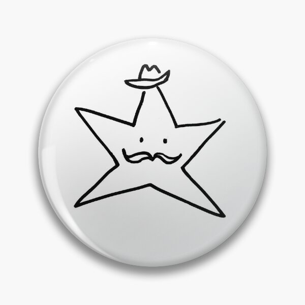 Item preview, Moustached Star  designed and sold by MagentaTwilight.