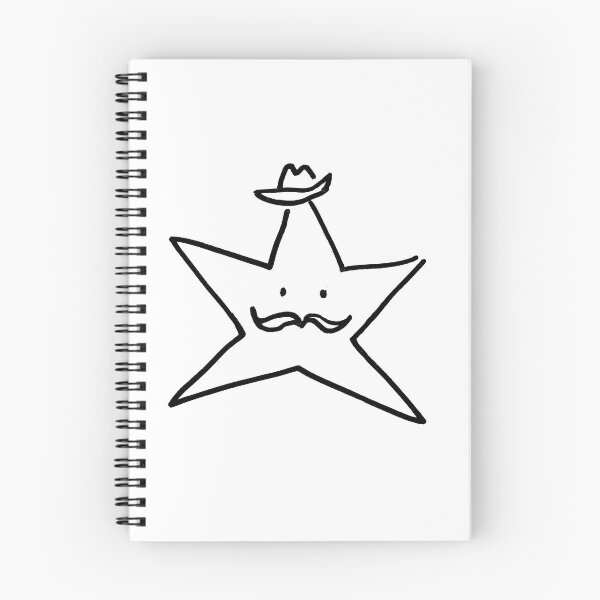 Item preview, Moustached Star  designed and sold by MagentaTwilight.