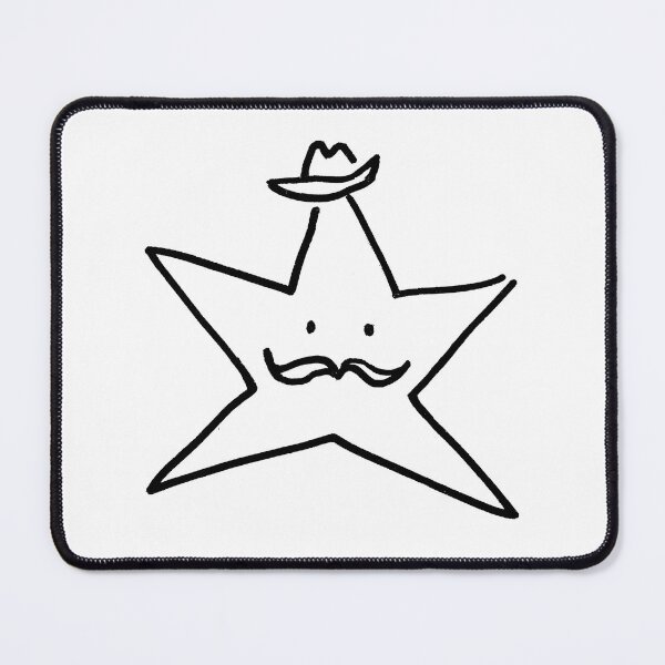 Item preview, Moustached Star  designed and sold by MagentaTwilight.