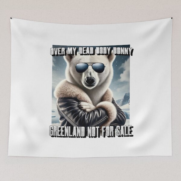 Item preview, Over My D Body Donny.. Greenland Not For Sale To Trump designed and sold by GraTEEtude.