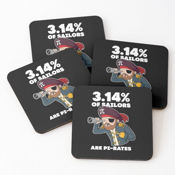Item preview, 3.14 percent of sailors are pi-rates (on dark colors) designed and sold by messy-nessie.