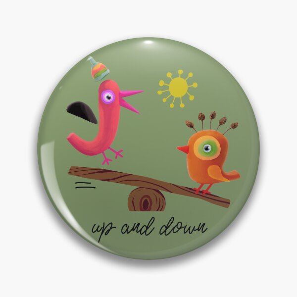 Item preview, Two Little Birds on the Up and Down Swing designed and sold by Dorinam.
