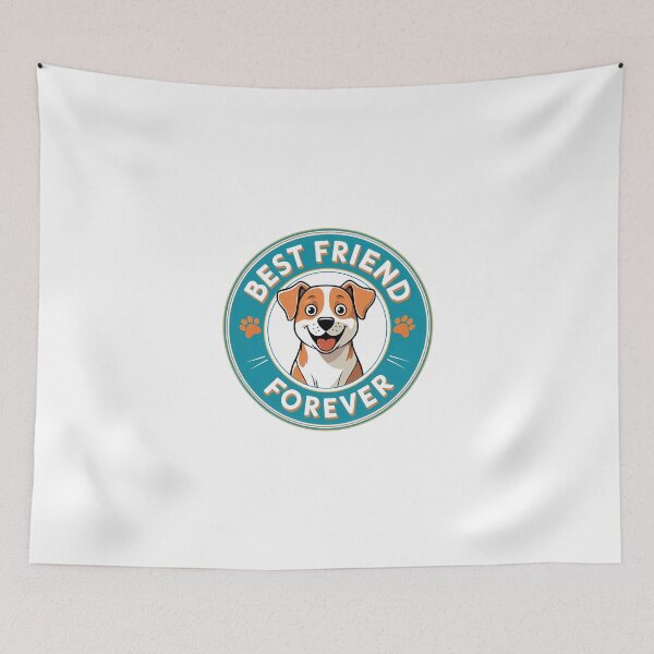 Item preview, Best Friend Forever Dog BFF Dog Best Friend designed and sold by Furry Paw  Prints.