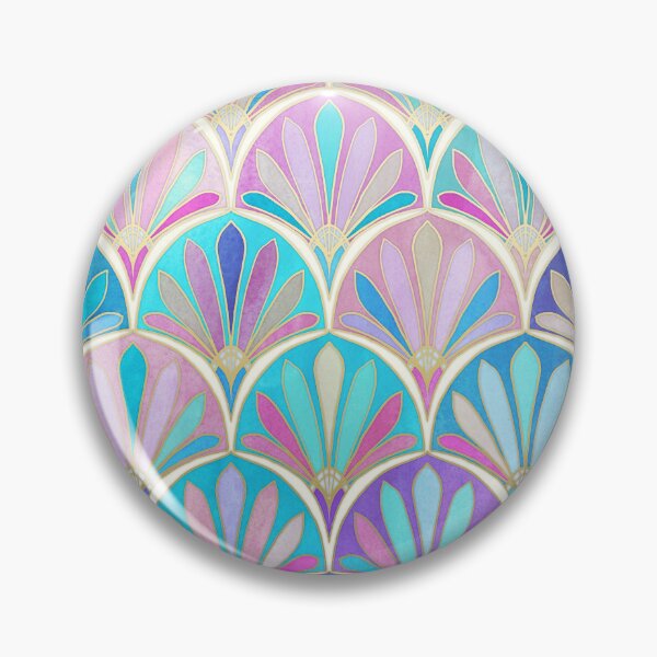 Item preview, Glamorous Twenties Art Deco Pastel Pattern designed and sold by micklyn.
