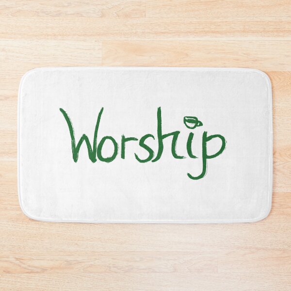 Item preview, Bottle Green Worship Coffee designed and sold by MagentaTwilight.