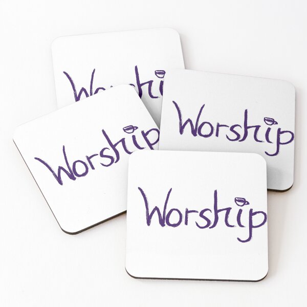Item preview, Purple Worship Coffee designed and sold by MagentaTwilight.