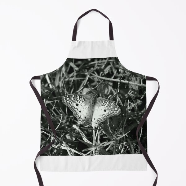 Item preview,  Apopka Wildlife Drive White Peacock Butterfly Monochrome designed and sold by MercerImages.